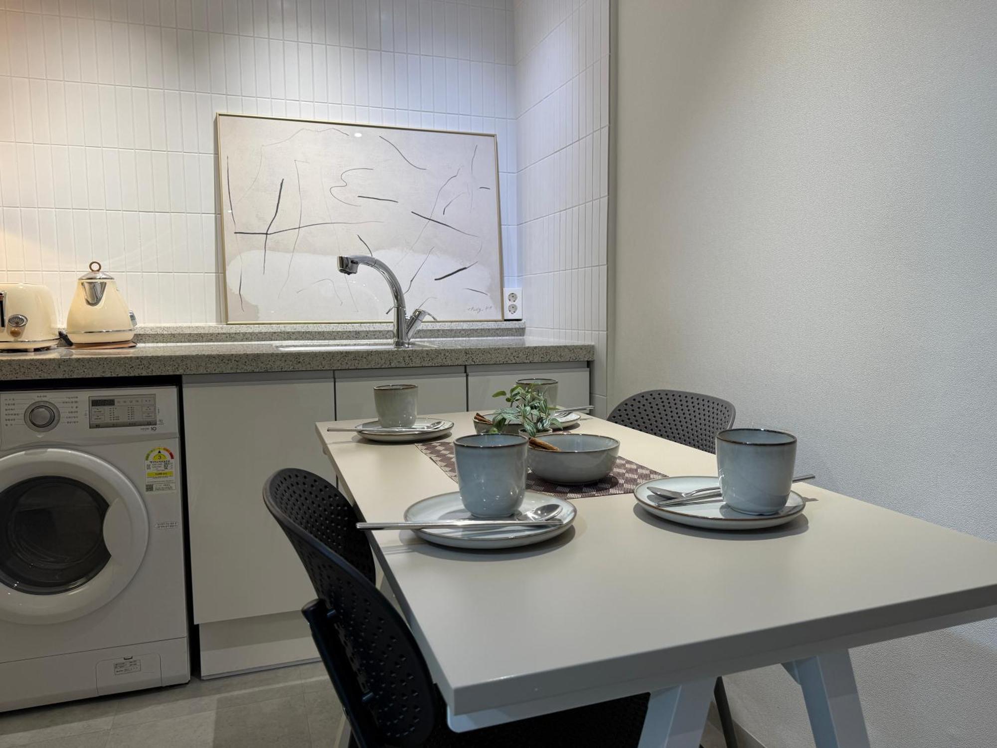 Oasis Apartment Seoul Bagian luar foto