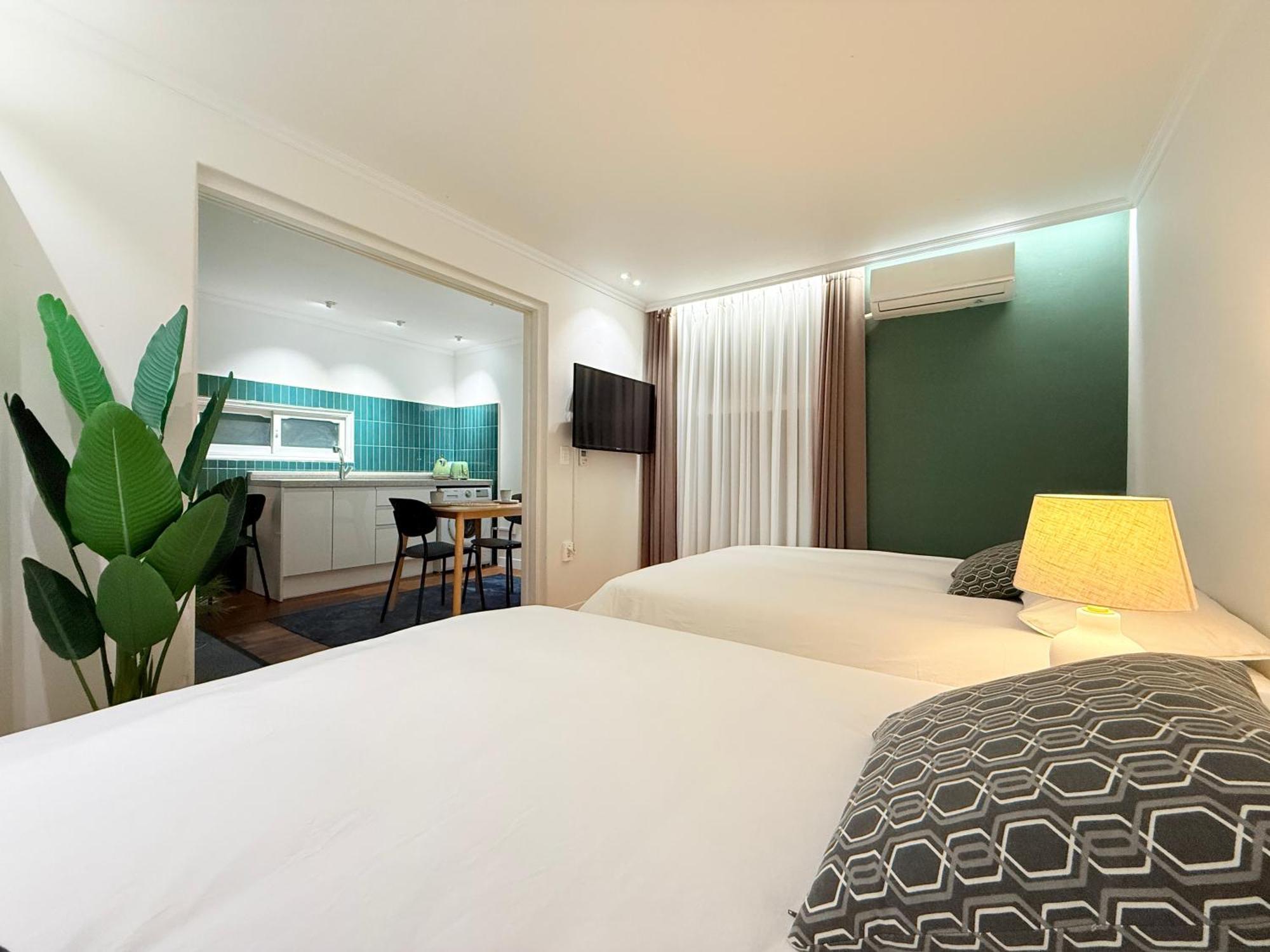 Oasis Apartment Seoul Bagian luar foto